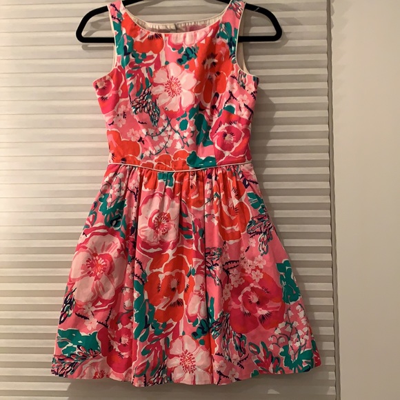 Lilly Pulitzer Pink Floral Dress - Picture 3 of 7